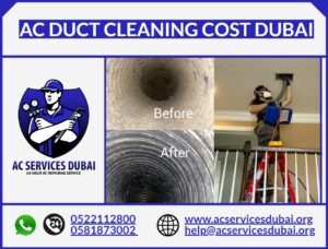 AC duct cleaning cost Dubai 