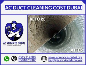 AC duct cleaning cost Dubai
