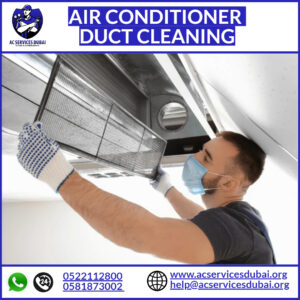 Air conditioner duct cleaning