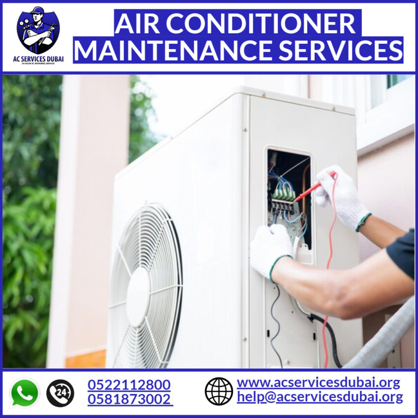 Air conditioner maintenance services