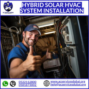 Hybrid Solar HVAC System Installation