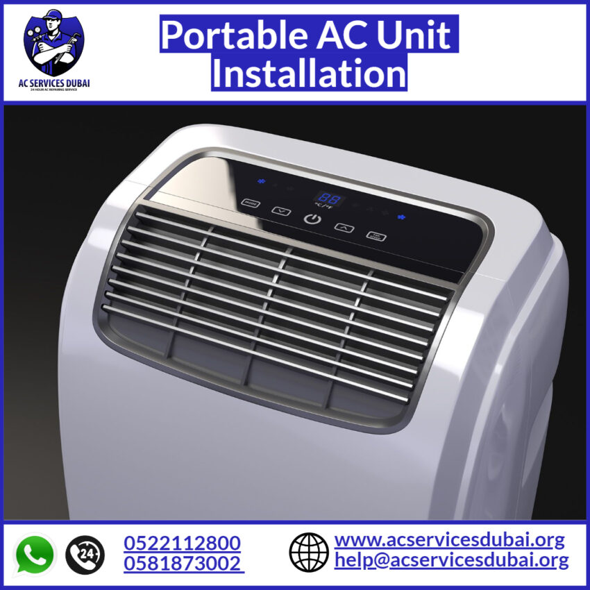 Portable AC Unit Installation